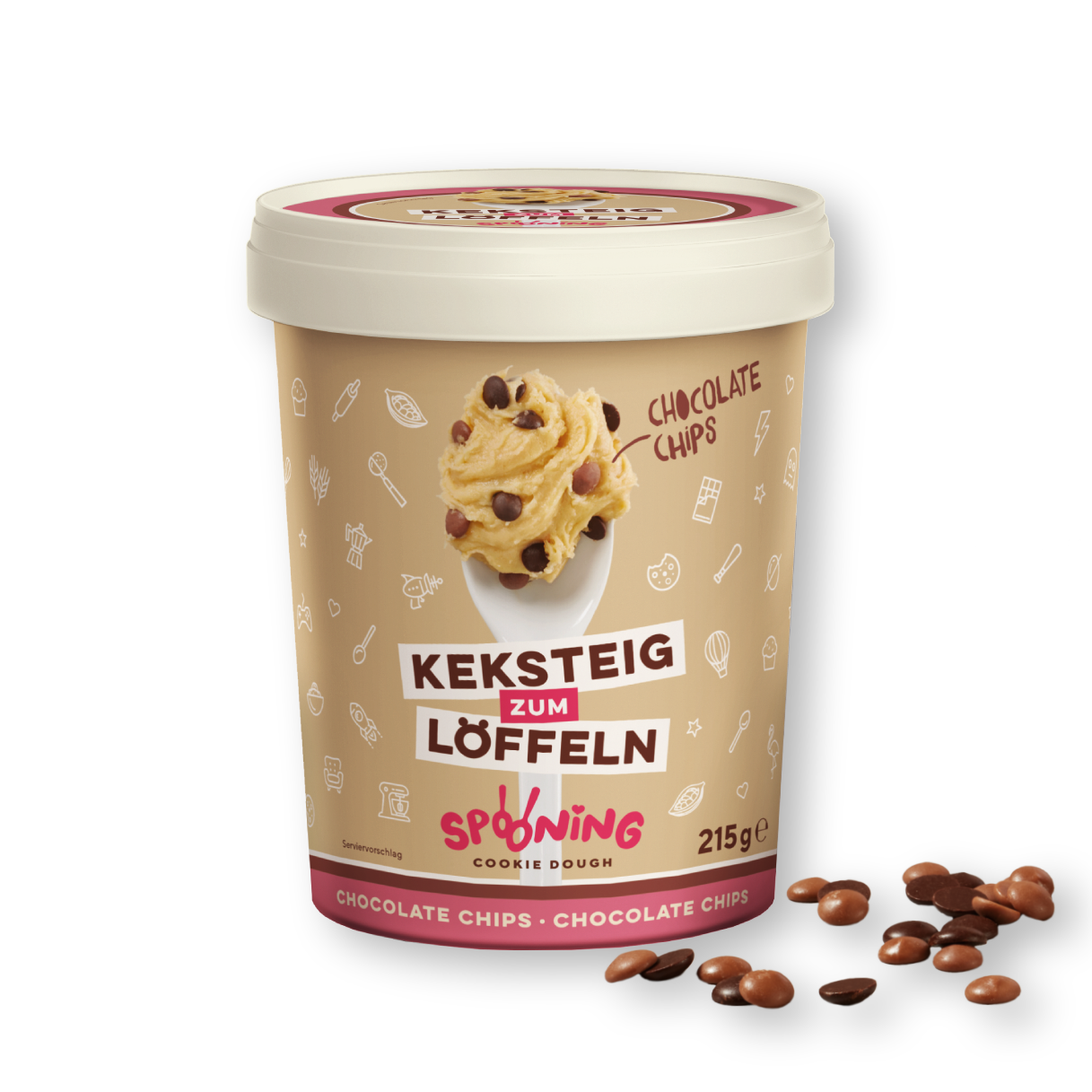 Spooning Chocolate Chips