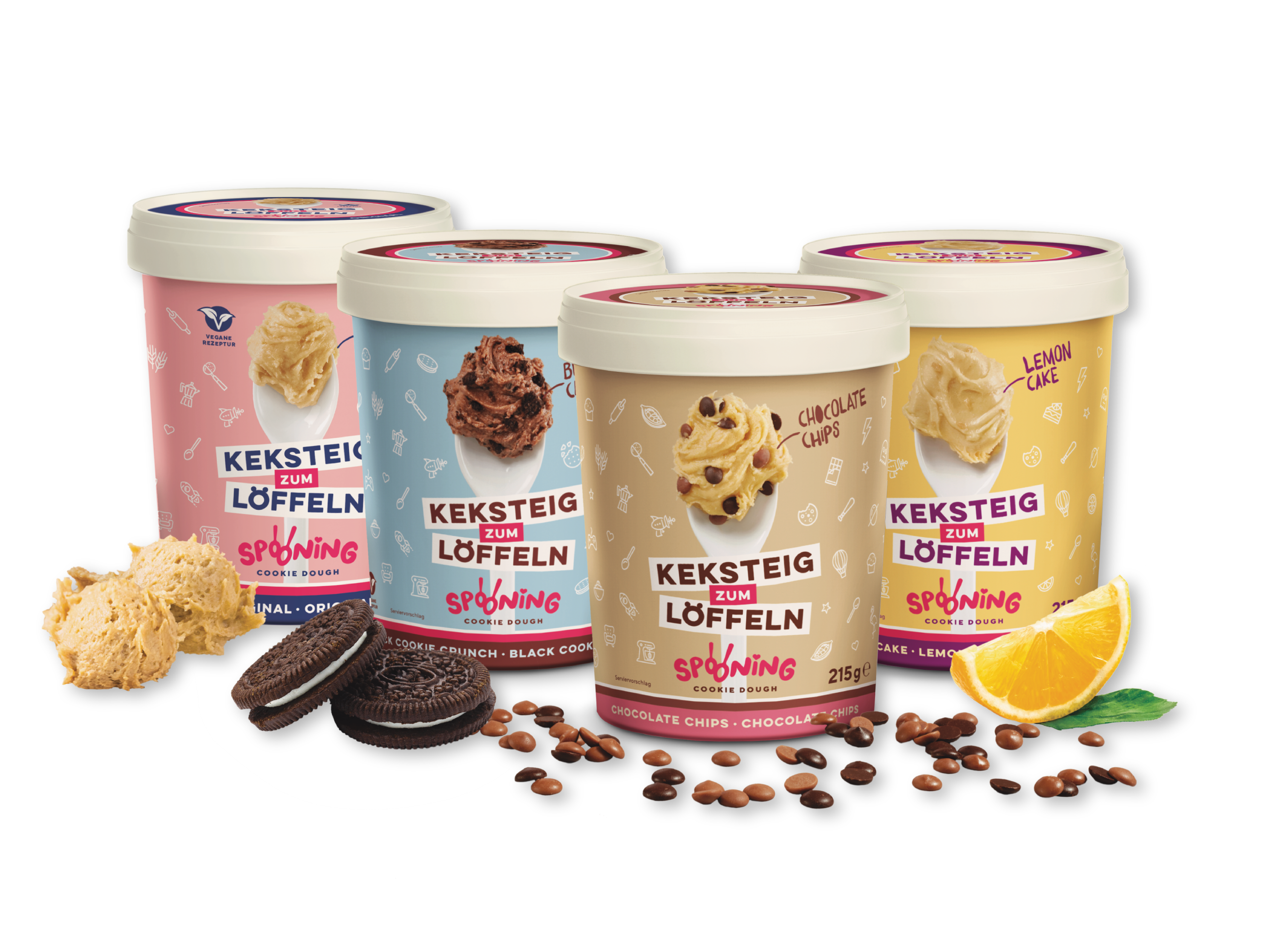 Spooning Cookie Dough Probier Set (4 Stück)