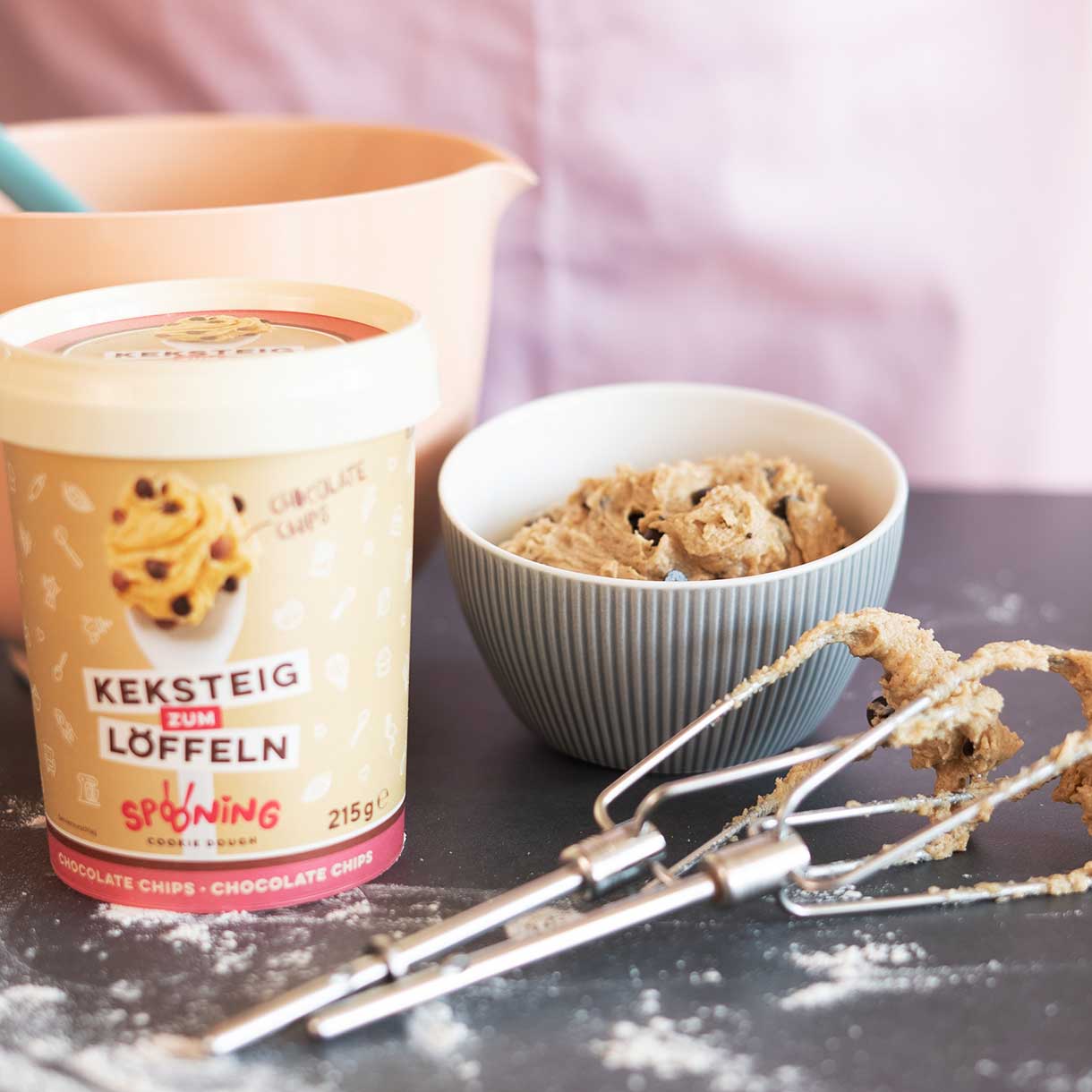 cookie dough mix anleitung