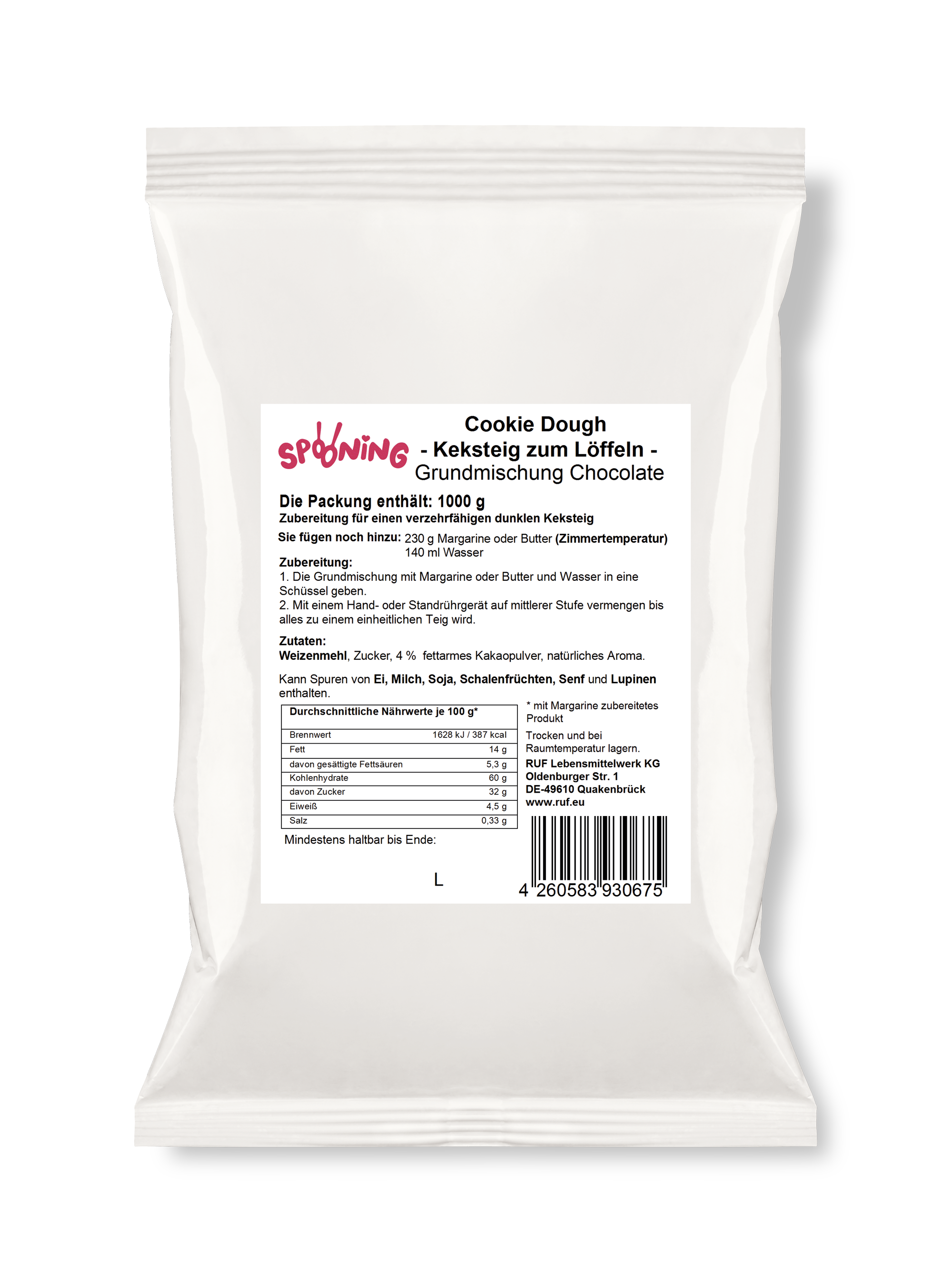 Spooning Cookie Dough Schoko (1 kg)
