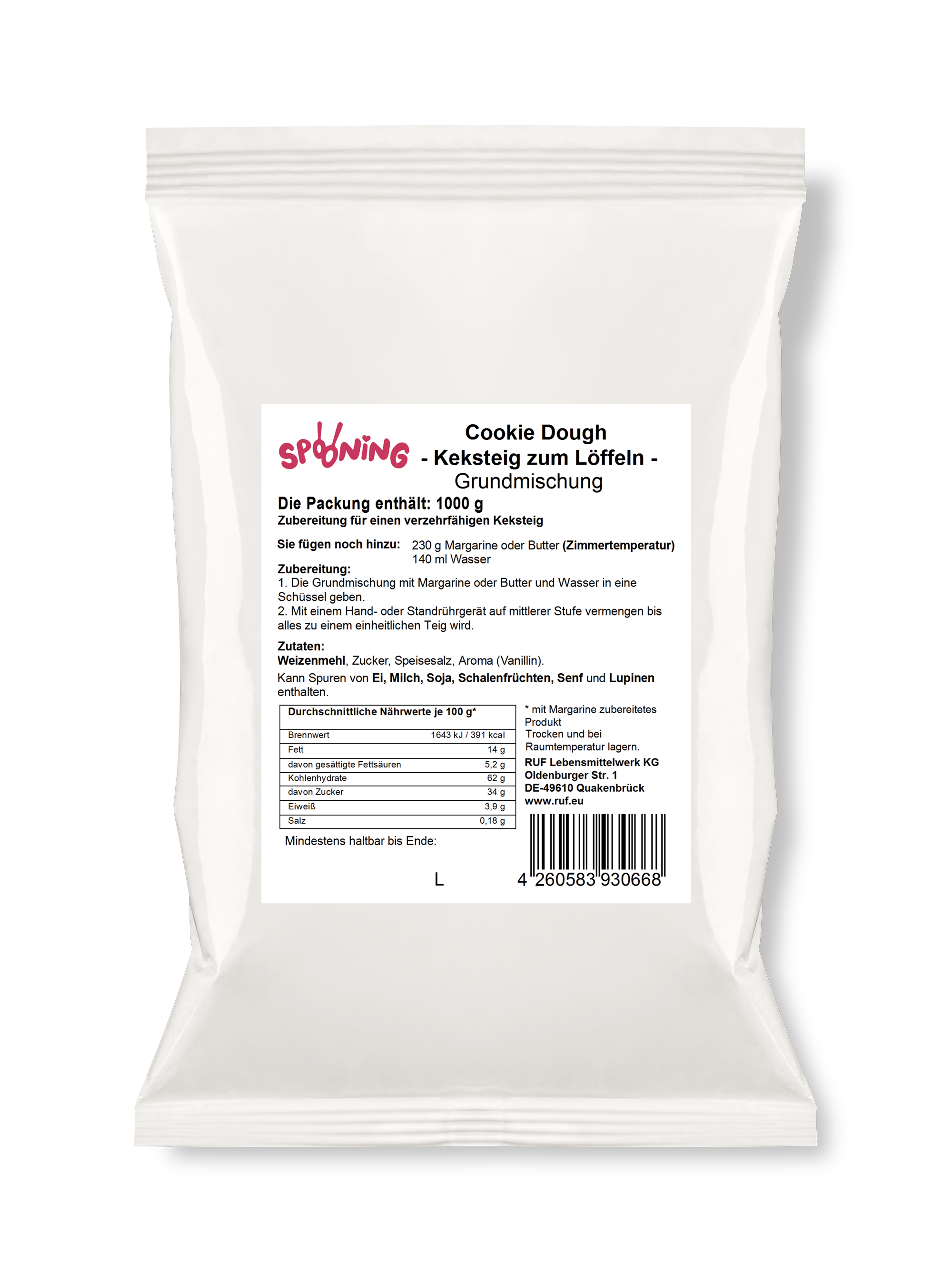 Spooning Cookie Dough Classic (1 kg)