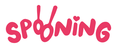 spooning cookie dough logo